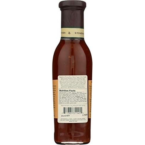 Stonewall Kitchen Bourbon Molasses Barbecue Sauce, 11 Ounce