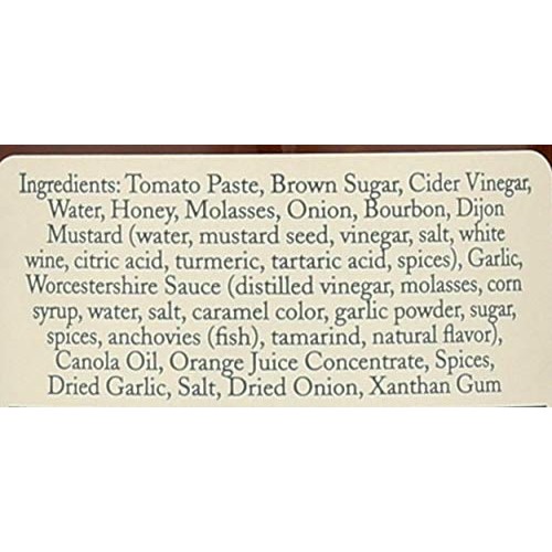 Stonewall Kitchen Bourbon Molasses Barbecue Sauce, 11 Ounce