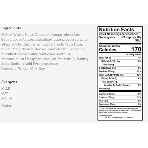 Stonewall Kitchen Chocolate Chip Pancake &Amp; Waffle Mix, 16 Ounces