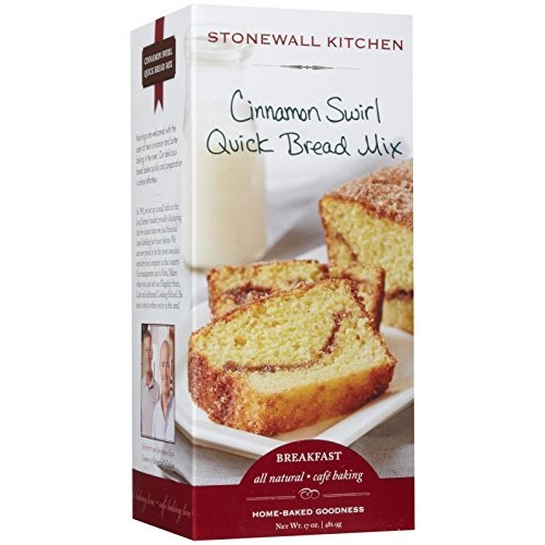 Stonewall Kitchen Cinnamon Swirl Quick Bread Mix, 17 Oz