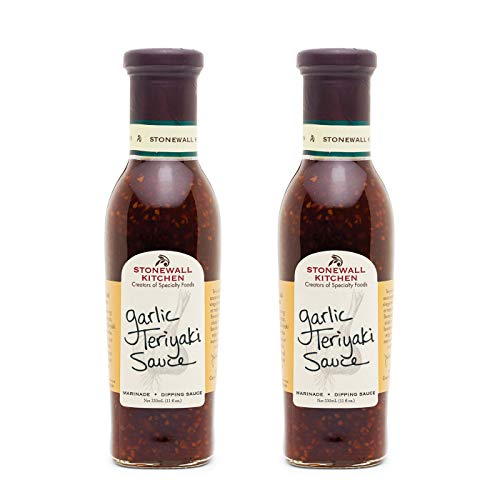 Stonewall Kitchen Garlic Teriyaki Sauce, 11 Ounces Pack Of 2
