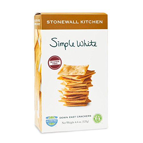 Stonewall Kitchen Gluten Free Simple White Cracker, 4.4 Oz