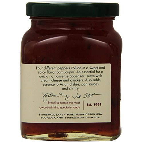 Stonewall Kitchen Hot Pepper Jelly 13-Ounce Glass Jar