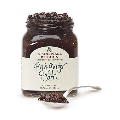 Stonewall Kitchen Jam, Fig And Ginger, 12.5 Ounce Pack Of 3 3