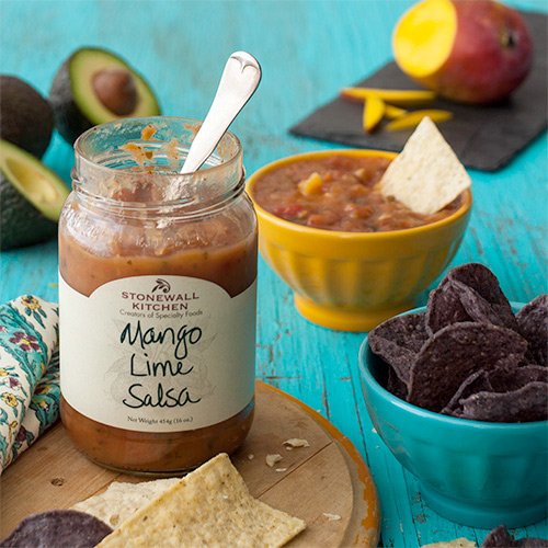 Stonewall Kitchen Mango Lime Salsa, 16 Ounce