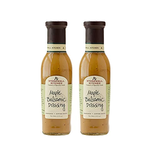 Stonewall Kitchen Maple Balsamic Dressing, 11 Ounces Pack Of 2