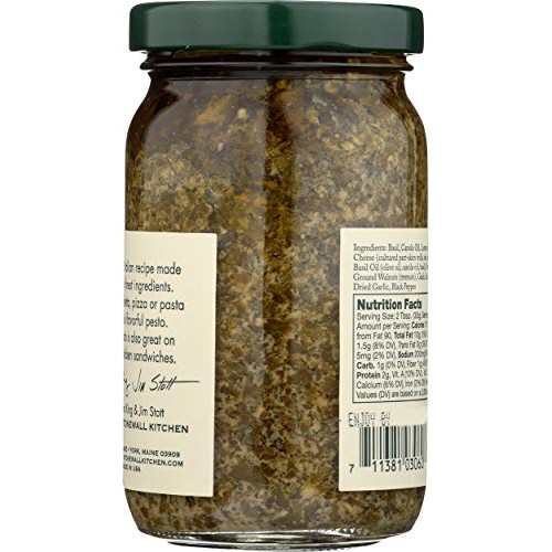 Stonewall Kitchen Pesto, Basil, 8 Ounce