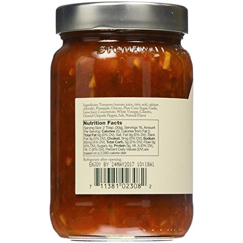 Stonewall Kitchen Pineapple Chipotle Salsa, 16 Ounce