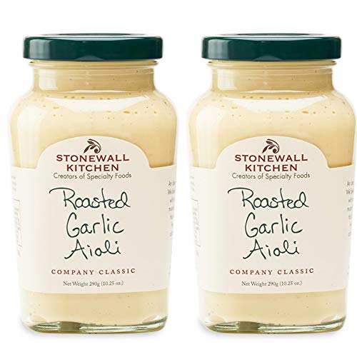 Stonewall Kitchen Roasted Garlic Aioli, 10.25 Ounce Pack Of 2