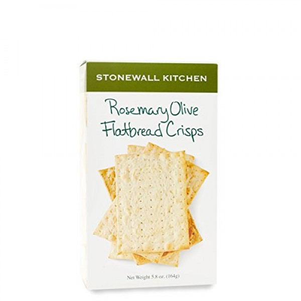 Stonewall Kitchen Rosemary Olive Flatbread Crisp, 5.8 ounce