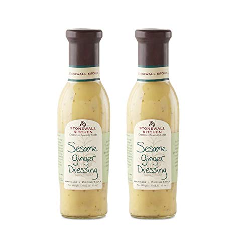 Stonewall Kitchen Sesame Ginger Dressing, 11 Ounces Pack Of 2