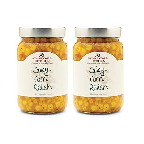 Stonewall Kitchen Spicy Corn Relish, 16 Ounces Pack Of 2