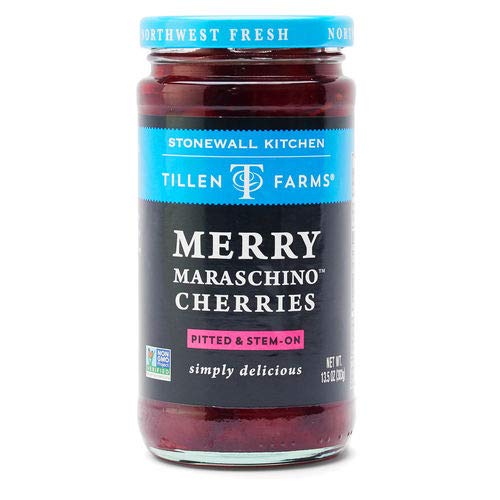 Stonewall Kitchen, Tillen Farms, Merry Maraschino Cherry Jar, 13
