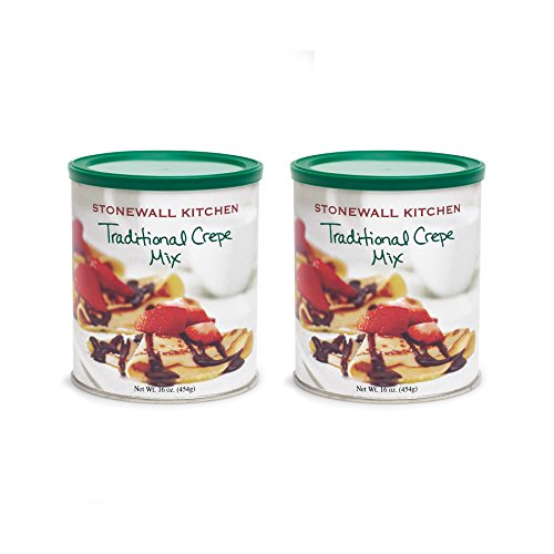 Stonewall Kitchen Traditional Crepe Mix - 16 Ounce - 2 Pack