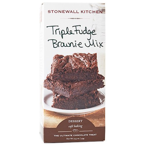 Stonewall Kitchen Triple Fudge Brownie Mix, 19.5 Oz
