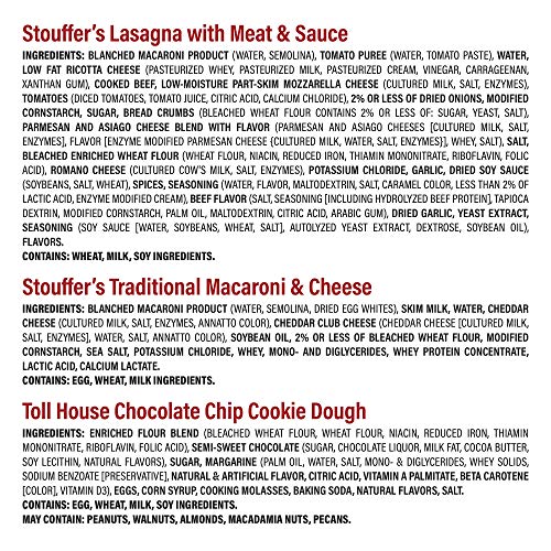 Nestle Macaroni And Cheese Stouffers Lasagna With Meat Sauce -To