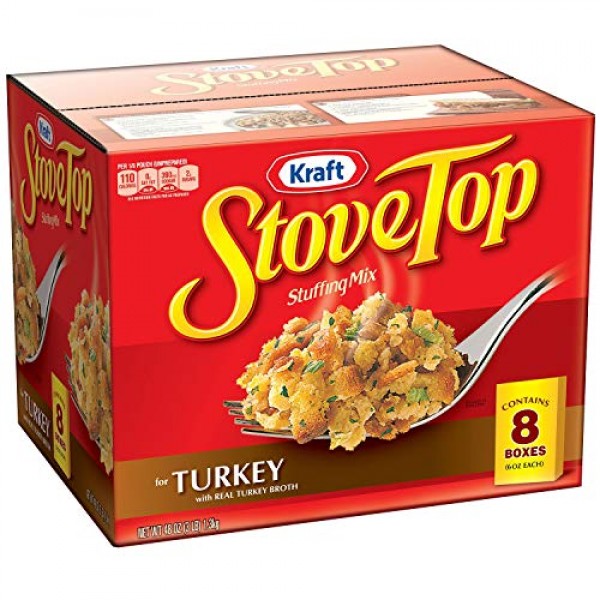 Stove Top Stuffing Mix For Turkey 6 Oz. Ea., 8 Pk.