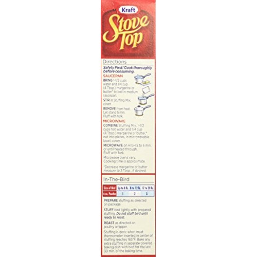 Stove Top Stuffing Mix For Turkey 6 Oz