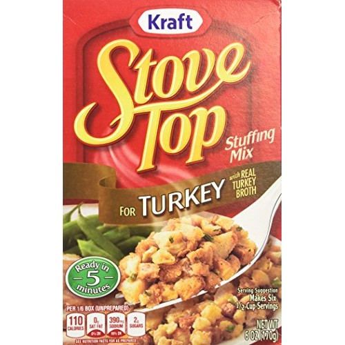 Stove Top Stuffing Mix For Turkey 6 Oz