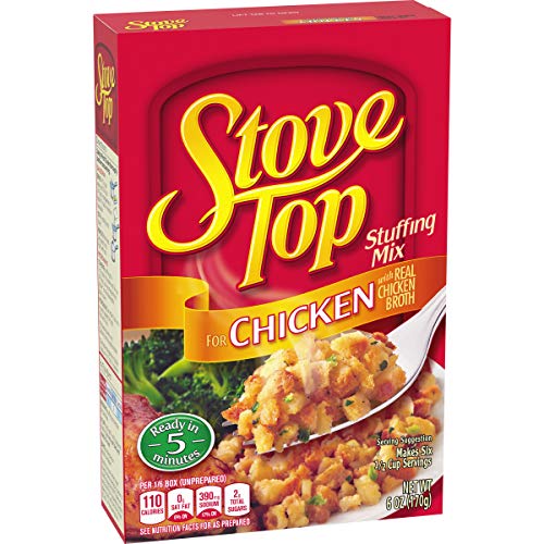 Stove Top Chicken Stuffing Mix 6 Oz Boxes, Pack Of 12