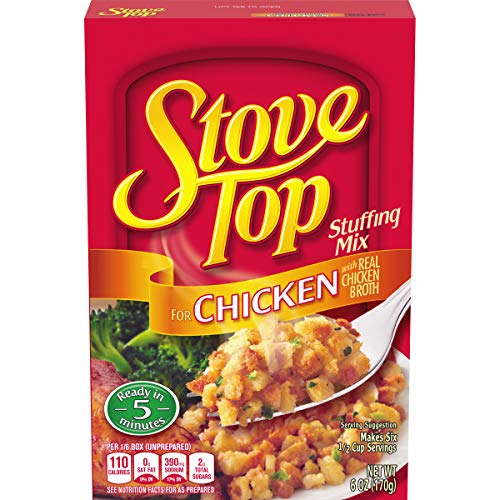 Stove Top Chicken Stuffing Mix 6 Oz Boxes, Pack Of 12