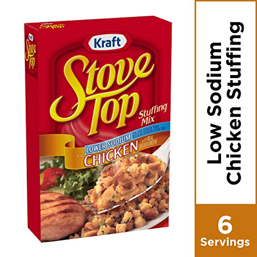 Stove Top Low Sodium Chicken Stuffing Mix 6 Oz Box