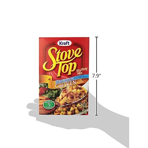Stove Top Low Sodium Chicken Stuffing Mix 6 Oz Box