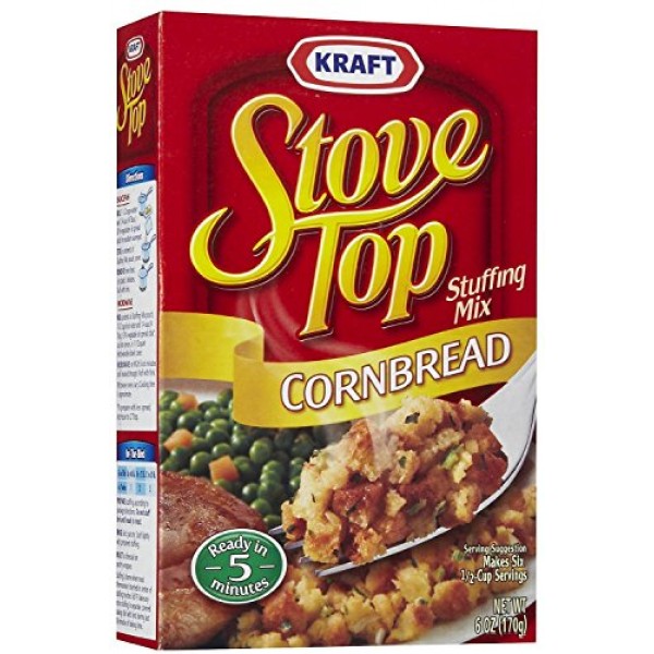Stove Top Stuffing Mix Cornbread 6 Oz Pack Of 4