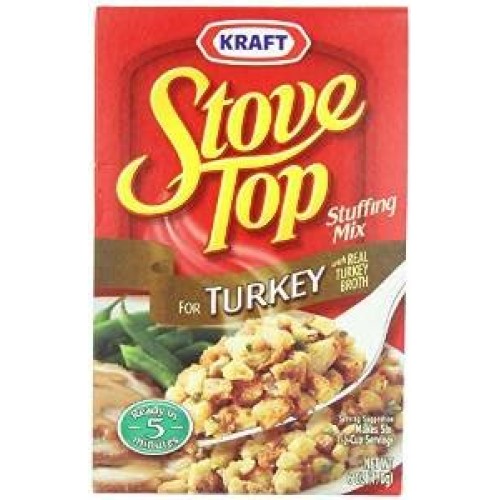 Stove Top Stuffing Mix, Turkey, 6 Ounce Pack Of 2