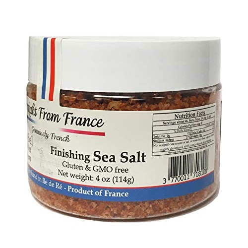 Straight From France French Fleur De Sel Finishing Sea Salt 4 O