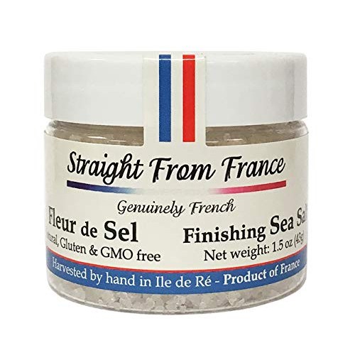 Straight From France French Fleur De Sel Finishing Sea Salt 1.5