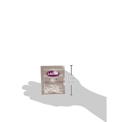 Lalvin Dried Wine Yeast Ec #1118 Pack Of 10