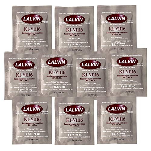 Strange Brew My-Wncv-Dymz 10 Packs Of Kiv-1116 Lalvin Yeast For