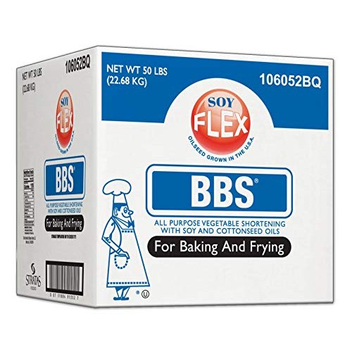Bbs Soy Flex All Purpose Shortening, 50 Pound -- 1 Each.