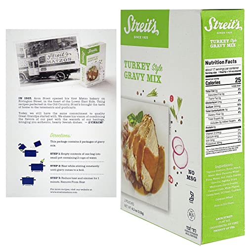 Gravy Mix, Pantry Staple, No-MSG, Kosher for Passover, 4.2 Oz T...