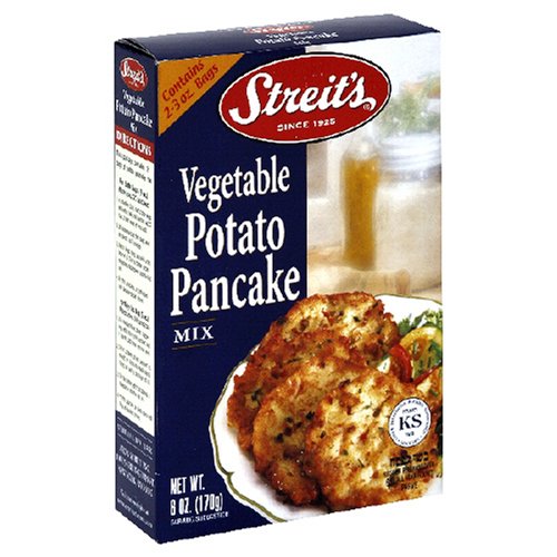 Streits Vegetable Potato Pancake, 6-Ounce Units Pack Of 12