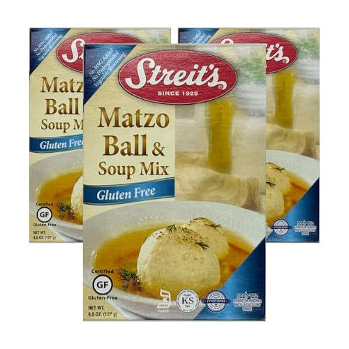 Streit's Gluten Free Matzo Ball & Soup Mix - Kosher Certified, S...