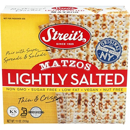 Streits, Lightly Salted Matzo, 11Oz 3 Pack
