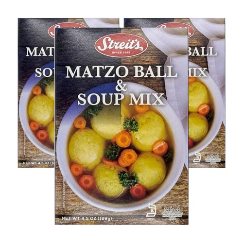 Streit's Matzo Ball & Soup Mix - Kosher Certified, Suitable for ...