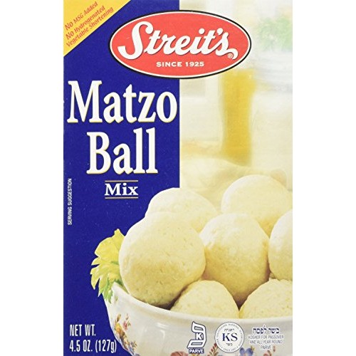 Streit's Matzo Ball & Soup Mix, Kosher For Passover, 4.5 Oz (Pac...