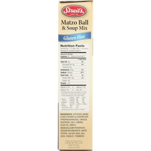 STREITS MATZO BALL SOUP GF, 4.5 OZ boxes (3 pack)