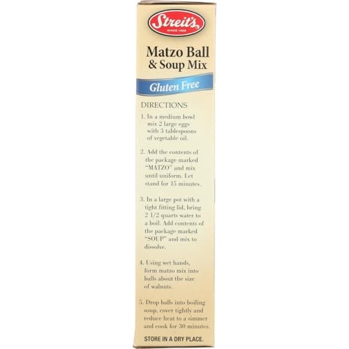 STREITS MATZO BALL SOUP GF, 4.5 OZ boxes (3 pack)