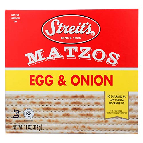 Streits Matzo Egg Onion 11 Oz -Pack Of 12