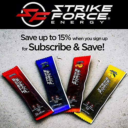 Strike Force Energy Drink Mix - Healthy Water Enhancer + Caffein
