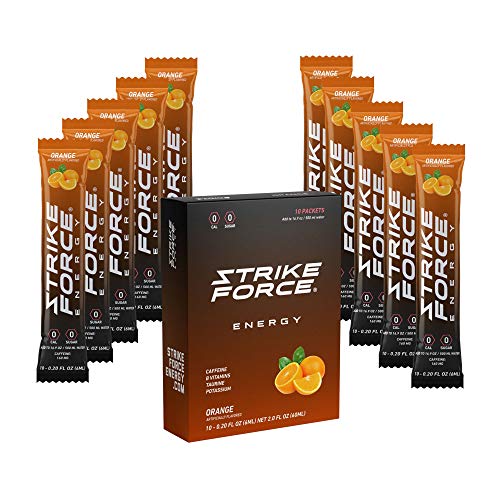 Strike Force Energy Drink Mix - Healthy Water Enhancer + Caffein
