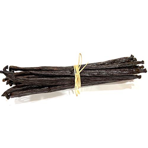 12 Large Tahitian Vanilla Beans Grade A Pods For Baking, Extract