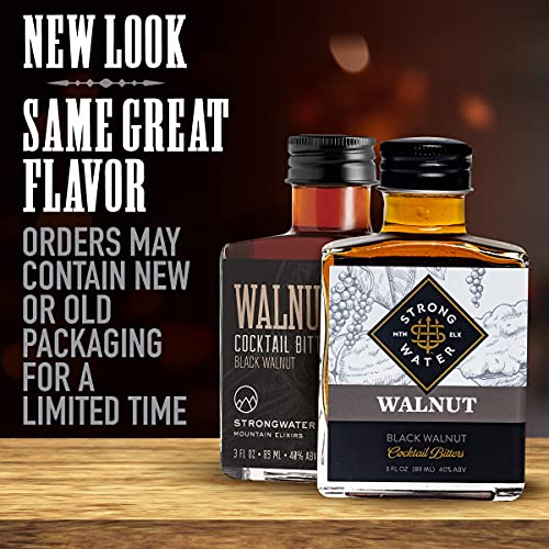 Strongwater Black Walnut Cocktail Bitters 40 Servings Rich And
