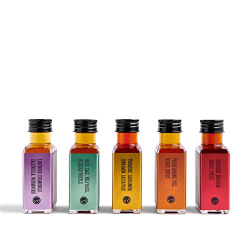 Strongwater Cocktail Bitters Collection Gift Set 5 Bottles, 3 F