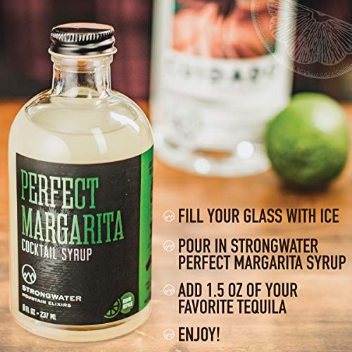 Strongwater Perfect Margarita Mix Makes 8 Cocktails - Ultra Co