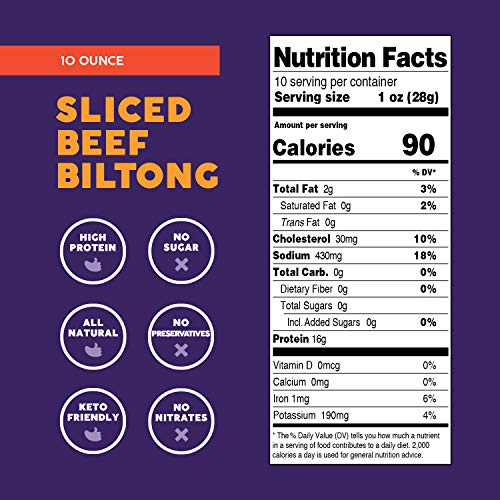 Stryve Biltong, Beef Jerky Without The Junky. 16G Protein, Sugar